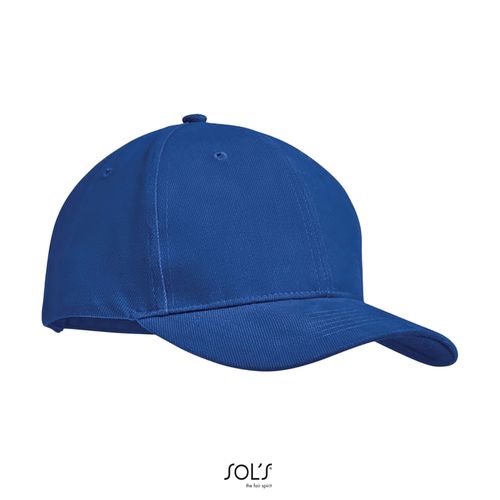 azul vivo GORRA DE SEIS PANELES SOL'S TEKAPO