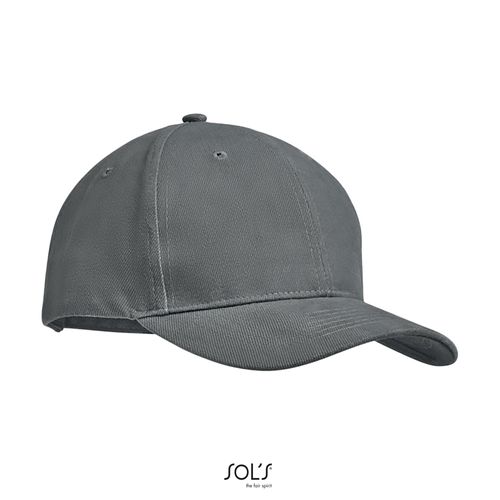 gris oscuro GORRA DE SEIS PANELES SOL'S TEKAPO