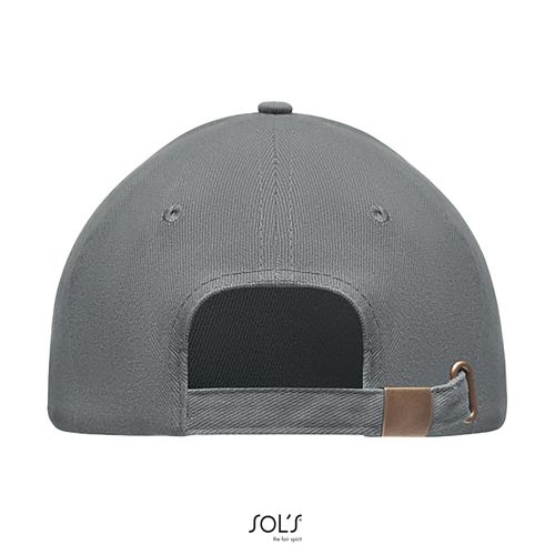 gris oscuro GORRA DE SEIS PANELES SOL'S TEKAPO