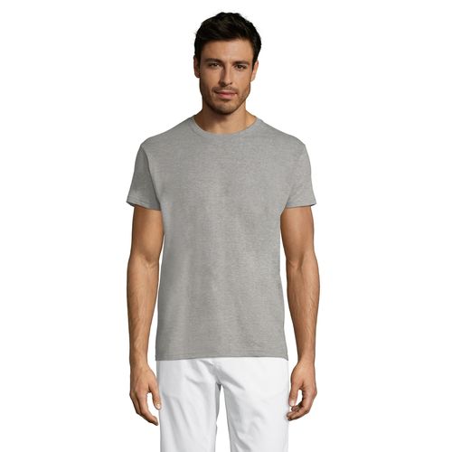 gris chiné CAMISETA UNISEX CUELLO REDONDO SOL'S REGENT