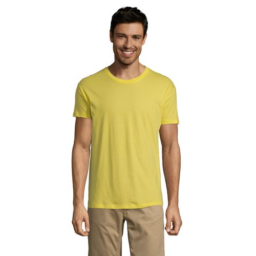 amarillo limón CAMISETA UNISEX CUELLO REDONDO SOL'S REGENT