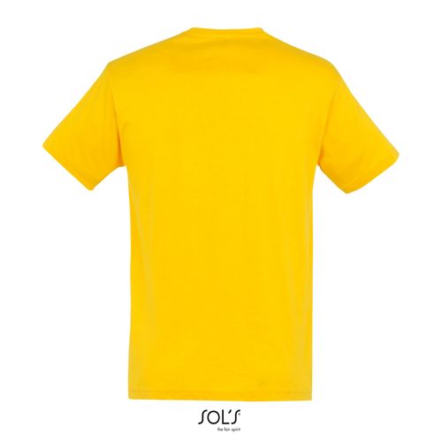 yellow CAMISETA UNISEX CUELLO REDONDO SOL'S REGENT