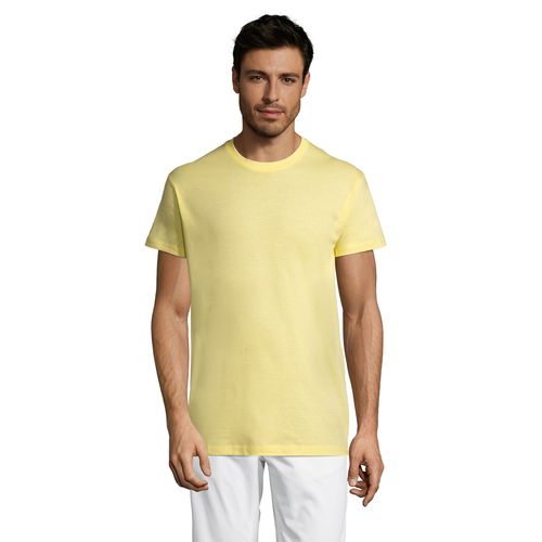 amarillo pálido CAMISETA UNISEX CUELLO REDONDO SOL'S REGENT