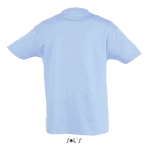 azul celeste CAMISETA NIÑO CUELLO REDONDO SOL'S REGENT KIDS