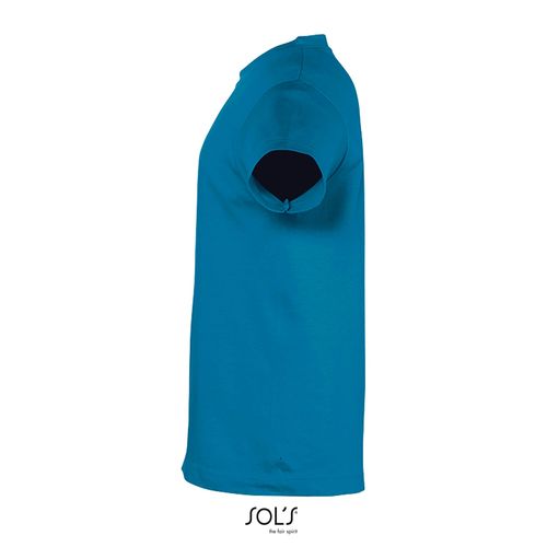 azul aqua CAMISETA NIÑO CUELLO REDONDO SOL'S REGENT KIDS