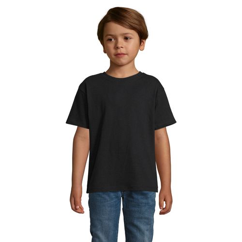 negro produndo CAMISETA NIÑO CUELLO REDONDO SOL'S REGENT KIDS