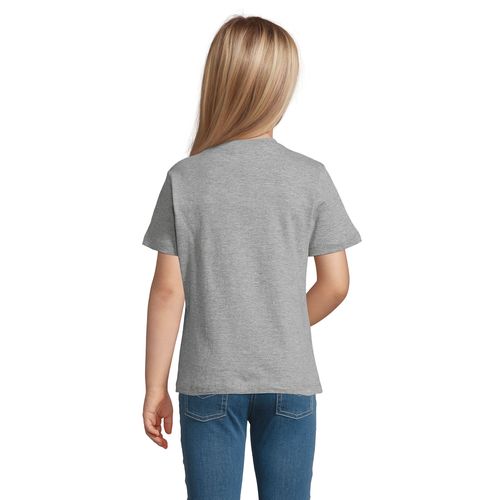 gris chiné CAMISETA NIÑO CUELLO REDONDO SOL'S REGENT KIDS