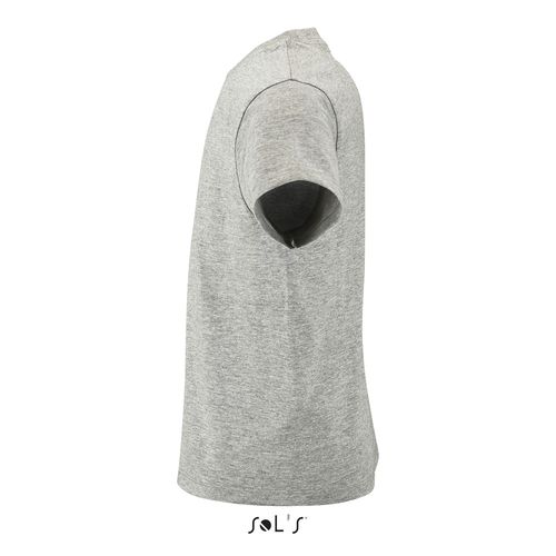 gris chiné CAMISETA NIÑO CUELLO REDONDO SOL'S REGENT KIDS