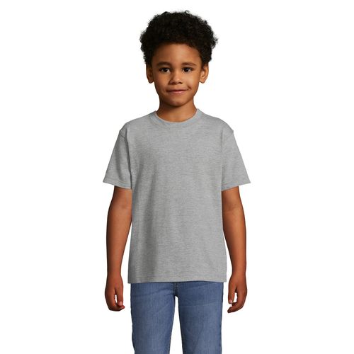 gris chiné CAMISETA NIÑO CUELLO REDONDO SOL'S Imperial KIDS