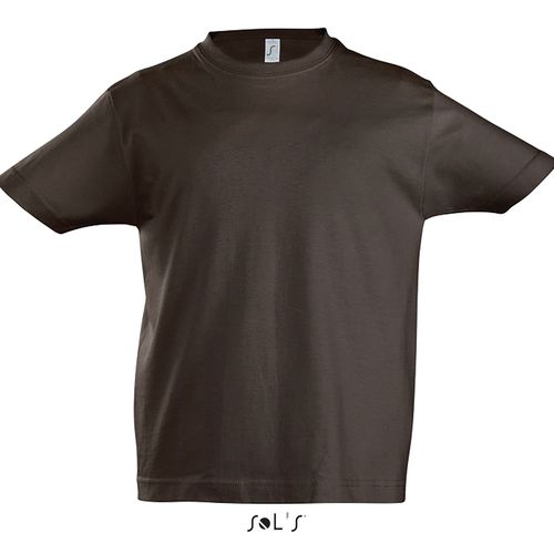 chocolate CAMISETA NIÑO CUELLO REDONDO SOL'S Imperial KIDS