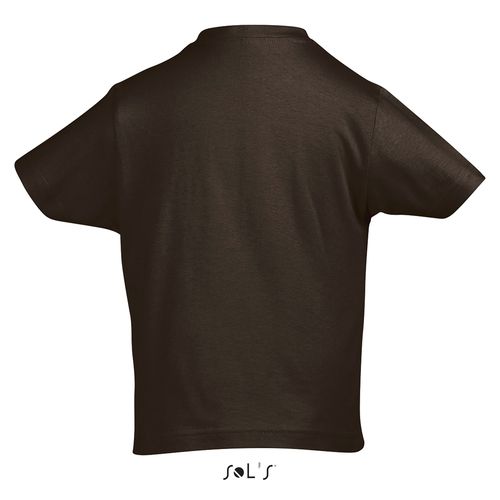 chocolate CAMISETA NIÑO CUELLO REDONDO SOL'S Imperial KIDS