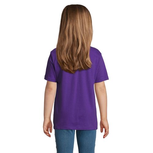 morado oscuro CAMISETA NIÑO CUELLO REDONDO SOL'S Imperial KIDS