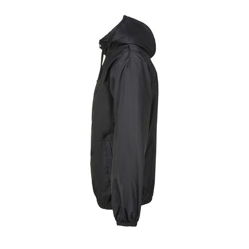 black CORTAVIENTOS UNISEX REPELENTE AL AGUA SOL'S SHIELD