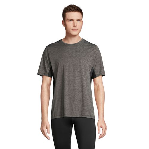 negro chiné/negro CAMISETA DEPORTIVA UNISEX SOL'S STORM