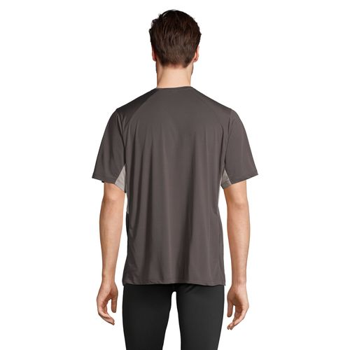 gris oscuro/gris claro CAMISETA DEPORTIVA UNISEX SOL'S STORM