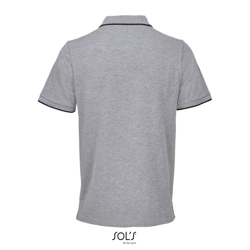 gris/azul marino POLO UNISEX SOL'S PALERMO