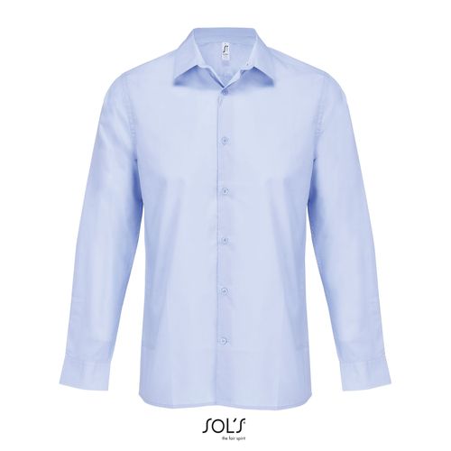 CHEMISE HOMME POPELINE MANCHES LONGUES SOL'S BAILEY MEN