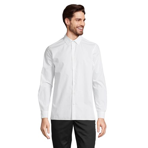 CHEMISE HOMME POPELINE MANCHES LONGUES SOL'S BAILEY MEN