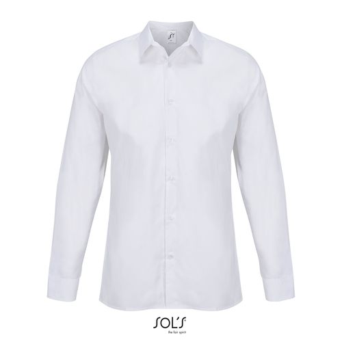 CHEMISE HOMME POPELINE MANCHES LONGUES SOL'S BAILEY MEN