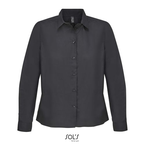 CHEMISE FEMME POPELINE MANCHES LONGUES SOL'S BAILEY WOMEN