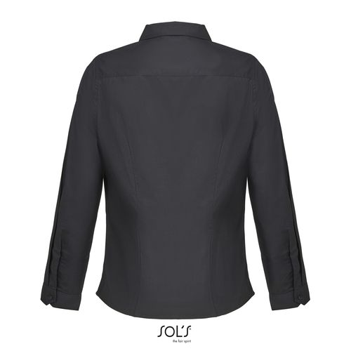 CHEMISE FEMME POPELINE MANCHES LONGUES SOL'S BAILEY WOMEN