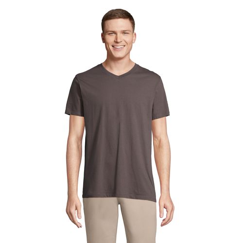 gris oscuro CAMISETA DE CUELLO PICO SOL'S REGENT V