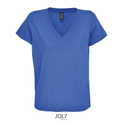 TEE-SHIRT COL V FEMME SOL'S REGENT V WOMEN