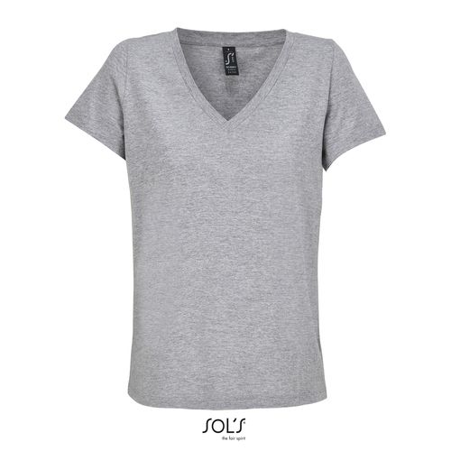 TEE-SHIRT COL V FEMME SOL'S REGENT V WOMEN