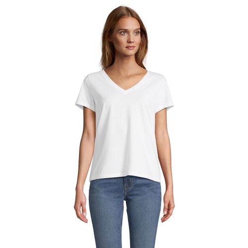 TEE-SHIRT COL V FEMME SOL'S REGENT V WOMEN
