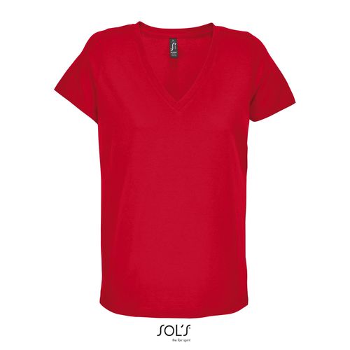TEE-SHIRT COL V FEMME SOL'S REGENT V WOMEN