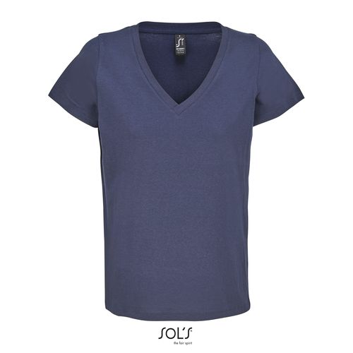 TEE-SHIRT COL V FEMME SOL'S REGENT V WOMEN