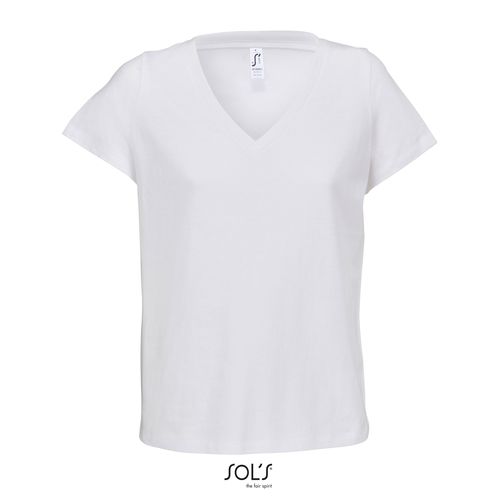 TEE-SHIRT COL V FEMME SOL'S REGENT V WOMEN