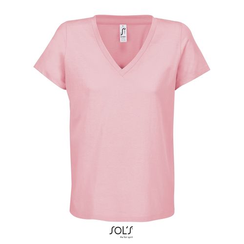 TEE-SHIRT COL V FEMME SOL'S REGENT V WOMEN