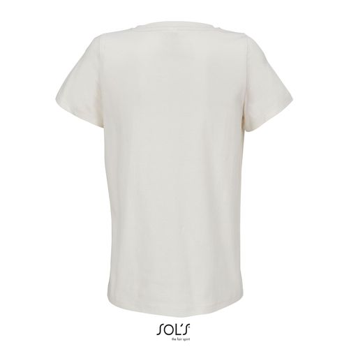 crudo CAMISETA DE CUELLO PICO PARA MUJER SOL'S REGENT V WOMEN
