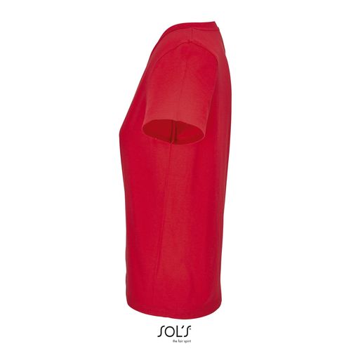 red CAMISETA DE CUELLO PICO PARA MUJER SOL'S REGENT V WOMEN