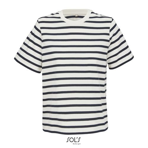 crudo/azul marino CAMISETA PARA MUJER SOL'S LEGEND WOMEN