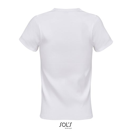 TEE-SHIRT EN CÔTES FEMME SOL'S SARA