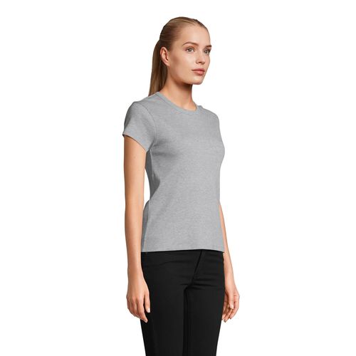 TEE-SHIRT EN CÔTES FEMME SOL'S SARA