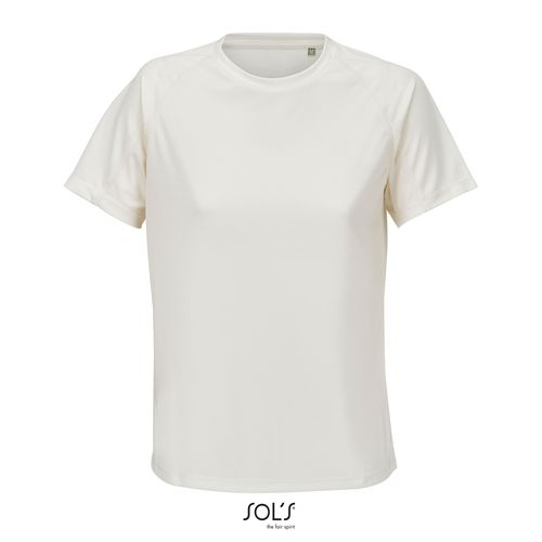 crudo CAMISETA MANGA RAGLÁN SOL'S VORTEX WOMEN