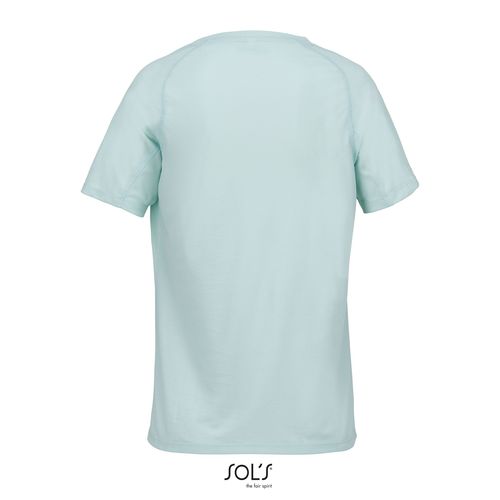 azul ártico CAMISETA MANGA RAGLÁN SOL'S VORTEX WOMEN