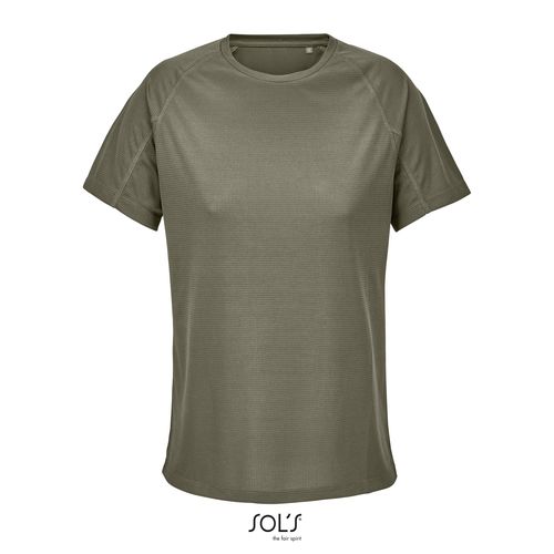 ejército verde CAMISETA MANGA RAGLÁN SOL'S VORTEX WOMEN
