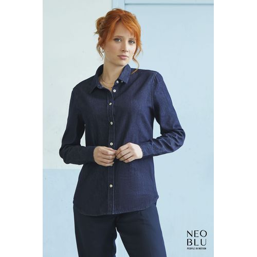 CHEMISE EN DENIM HAUT DE GAMME FEMME NEOBLU BENNETT WOMEN