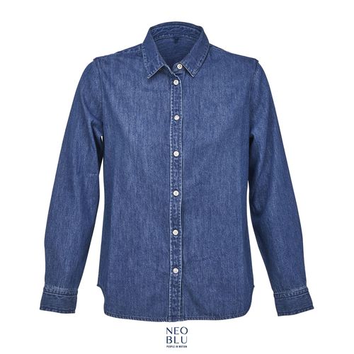 CHEMISE EN DENIM HAUT DE GAMME FEMME NEOBLU BENNETT WOMEN