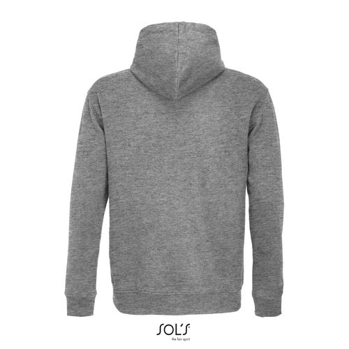 gris chiné/marina francesa SUDADERA UNISEX CON CAPUCHA SOL'S CAMERON