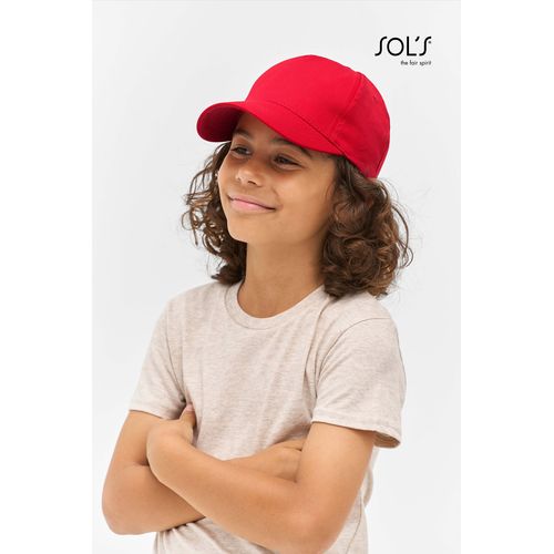 CASQUETTE ENFANT 5 PANNEAUX SOL'S BUZZ KIDS
