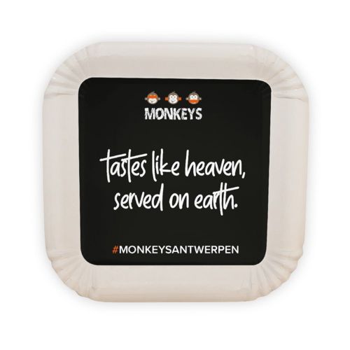 Assiette en carton carrée thumbnail 4