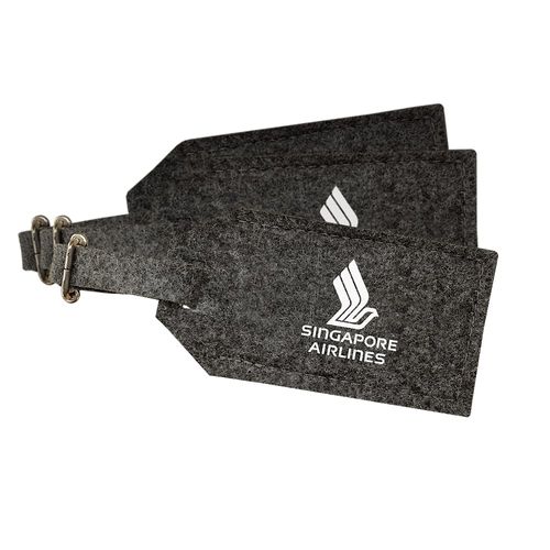 Porte-étiquette à bagage feutrine thumbnail 4