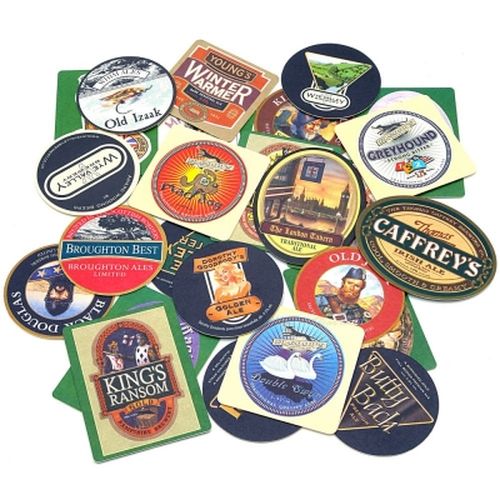 Sous-verre carré biodégradable