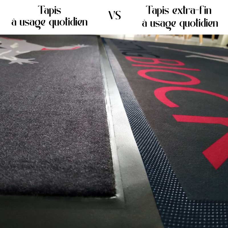 Tapis extra fin à usage quotidien 60 x 80 cm