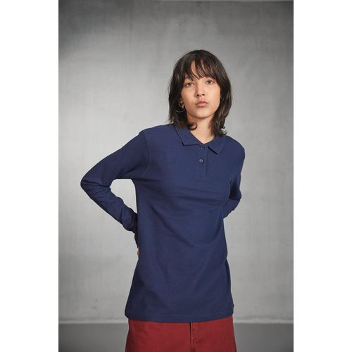 Polo femme ID.001 manches longues - 1